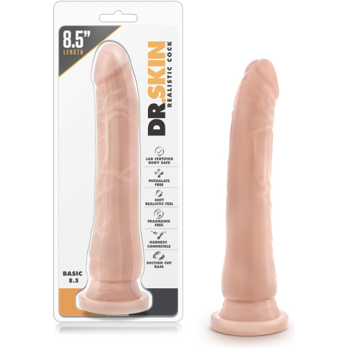 Dr. Skin - Realistic Cock - Basic 8.5 - Beige