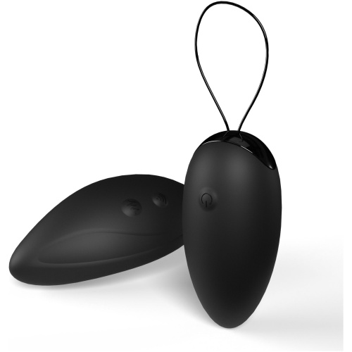 Premium Dual Vibe Remote and Egg - Black