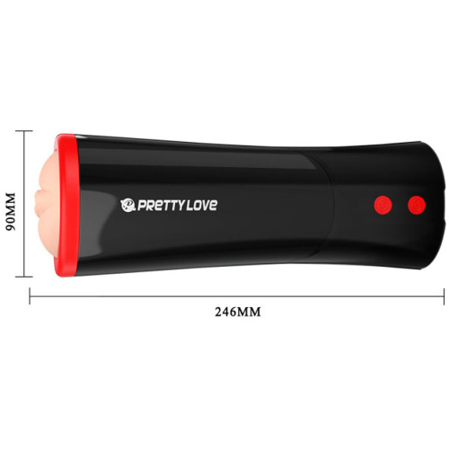 Pretty Love Ozzy - Vagina - Black/ Red