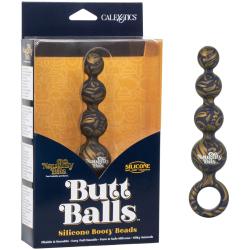 Naughty Bits Butt Balls Silicone Booty Beads