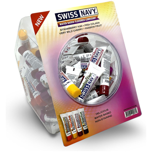 Swiss Navy Assorted Fishbowl 10ml 100ct