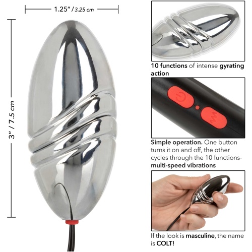 Colt Rechargeable Turbo Bullet - Silver