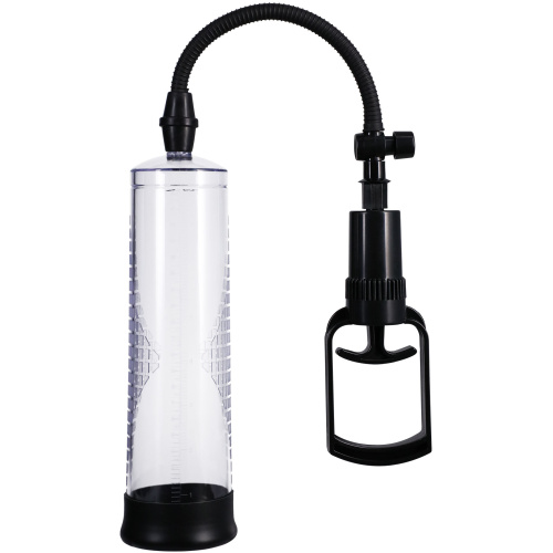 Rock Solid - Beginner Penis Pump - Black/clear