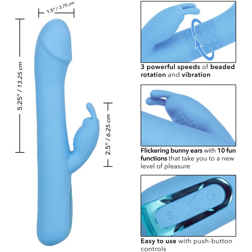 Jack Rabbit Elite Rotating Rabbit - Blue