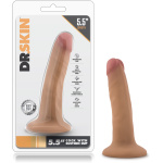 Dr. Skin - 5.5 Inch Cock With Suction Cup - Mocha