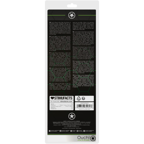 Swirl Stretchy Penis Sleeve - Glow in the Dark