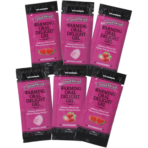 Goodhead - Warming Head Oral Delight Gel - 6 Pack  - 0.24 Oz