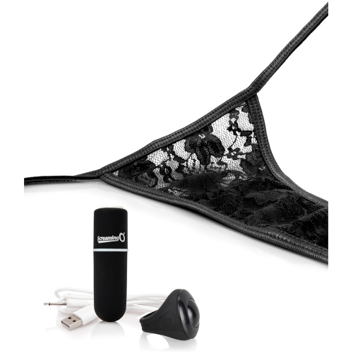 My Secret Charged Remote Control Panty Vibe - Black
