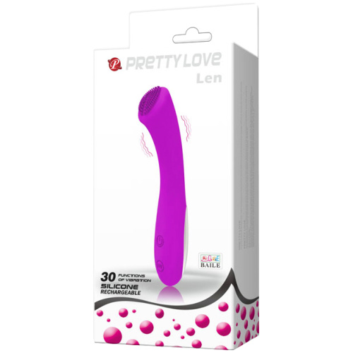 Pretty Love Len Rechargeable Wand - Purple