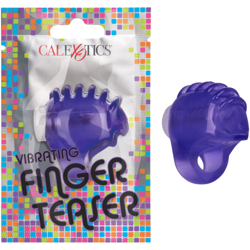 Foil Pack Vibrating Finger Teaser - Purple