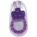 Vibrating Bunny Ring - Purple