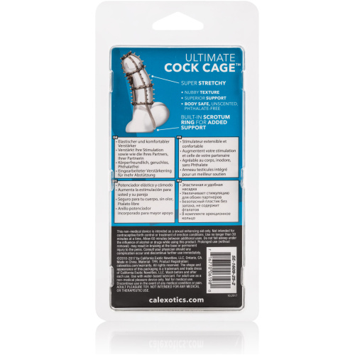 Ultimate Cock Cage - Smoke