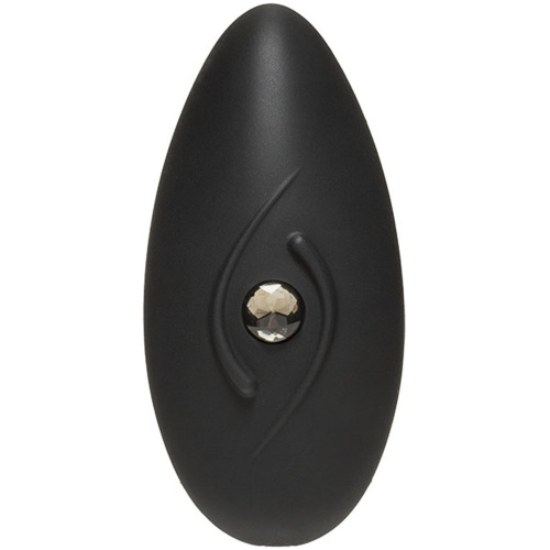 Body Bling - Clit Caress Mini-Vibe in Second Skin Silicone - Silver