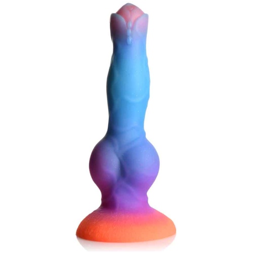 Space Cock Glow-in-the-Dark Silicone Alien Dildo