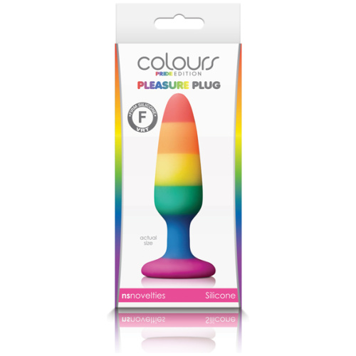 Colours - Pride Edition - Pleasure Plug - Small - Rainbow