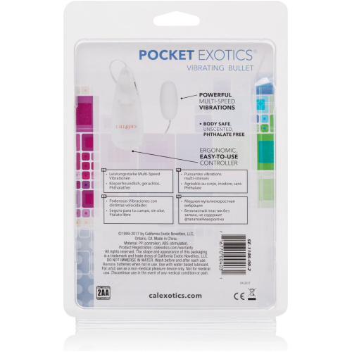 Pocket Exotics Vibrating Ivory Bullet