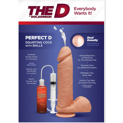 The D - Perfect D - Squirting 7 Inch With Balls