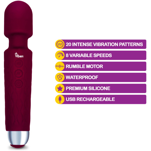 Tempest - Ruby - Intense Wand Massager