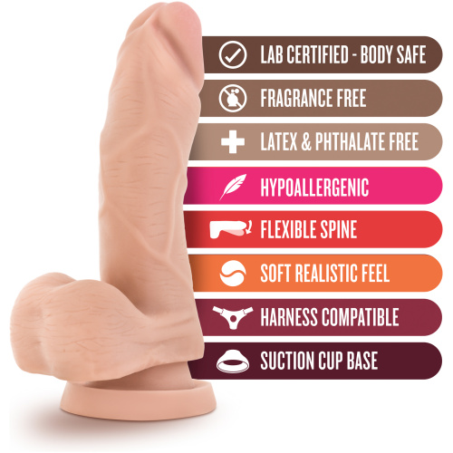 X5 5 Inch Cock With Suction Cup Dildo