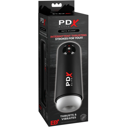 Pdx Elite Moto Milker - Black