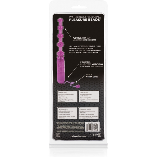 Vibrating Pleasure Beads - Purple