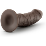 Au Naturel - 8 Inch Dildo With Suction Cup - Chocolate