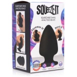 Squeezable Silicone Anal Plug - Small