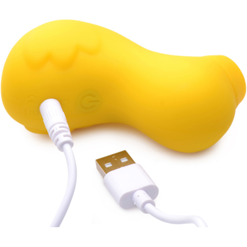 Sucky Ducky Silicone Clitoral Stimulator - Yellow