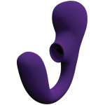 Suki Plus Rechargeable Dual Sonic Vibe - Deep  Purple
