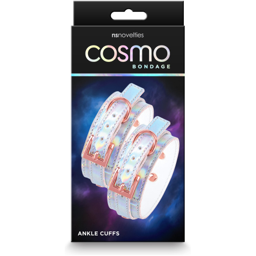 Cosmo Bondage - Ankle Cuffs - Rainbow Rainbow