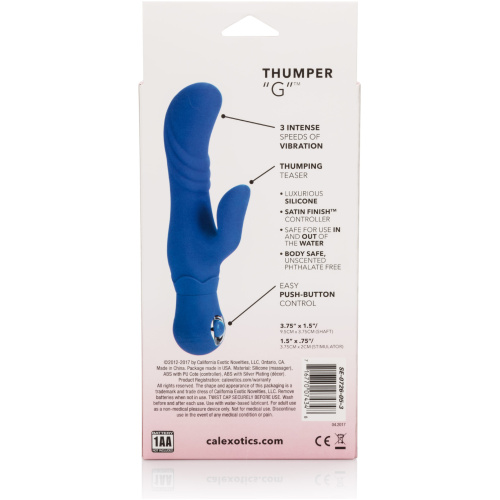 Posh Silicone Thumper G - Blue