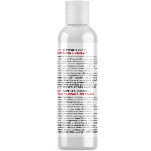 Swiss Navy 4-in-1 Playful Flavors - Pop'n Wild Cherry - 1 Fl. Oz.