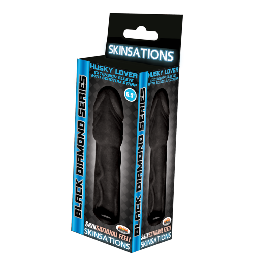 Skinsations Black Diamond Series Husky Lover 6.5 Inch - Black