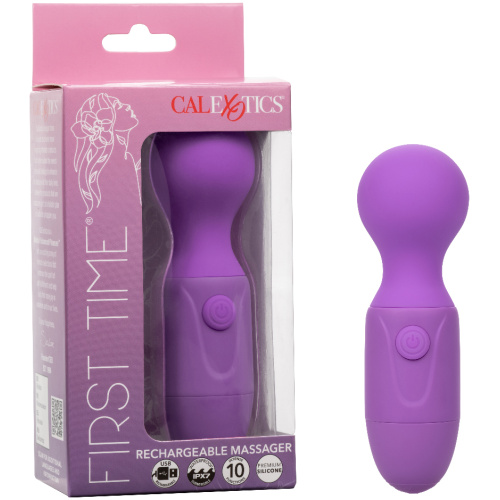 First Time Rechargeable Massager - Purple