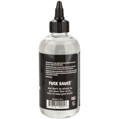 Fuck Sauce Anal Numbing Lubricant - 8 Fl. Oz.