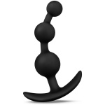 Anal Adventures - Platinum - Small Anal Beads -  Black