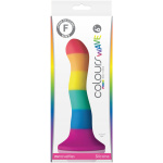 Colours - Wave - Pride Edition - 6 Inch Dildo - Rainbow