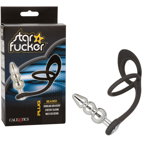 Star Fucker Beaded Plug