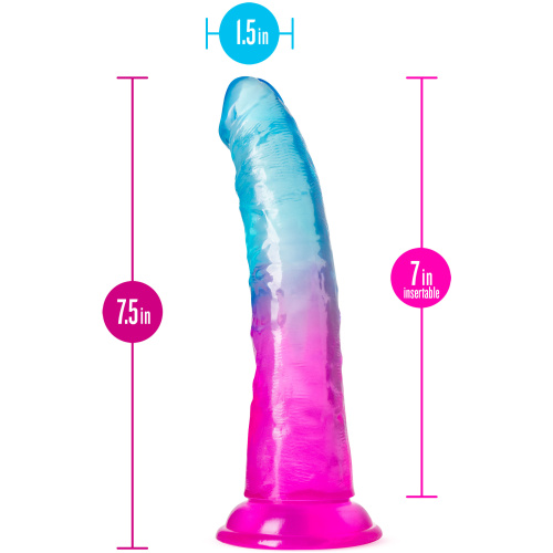 B Yours - Beautiful Sky - 7 Inch Dildo - Sunset