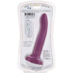 Ergo Super Flexi II Dong Soft and Flexible Liquid Silicone With Vibrator - Plum