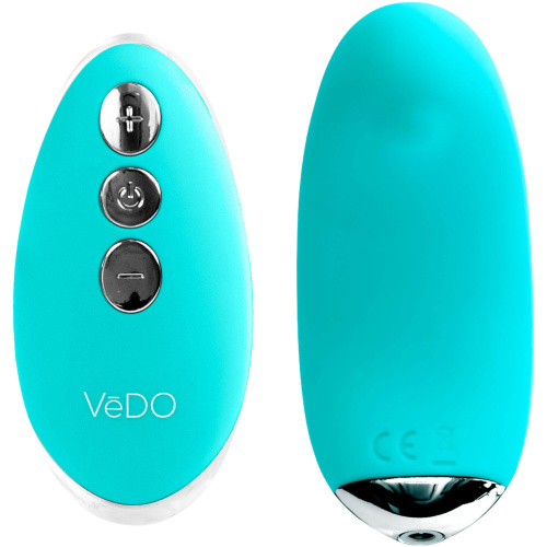 Niki Rechargeable Flexible Magnetic Panty Vibe - Turquoise