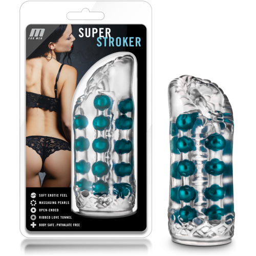 M for Men Super Stroker - Clear