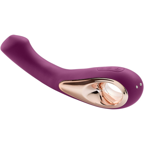 Pro Sensual Roller Touch Tri-Function G-Spot Curved Form - Plum