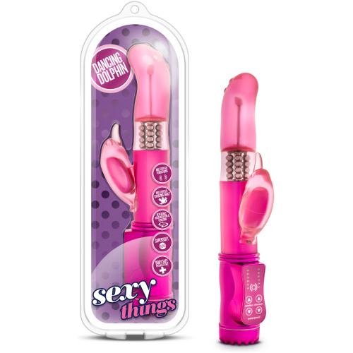 Sexy Things Dancing Dolphin - Fuchsia