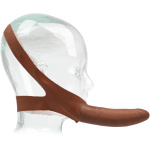 The Original Accommodator Latex Dong - Brown