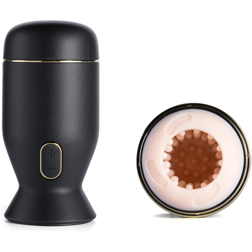 Priti - Automatic Rotating Penis Stimulator - Black