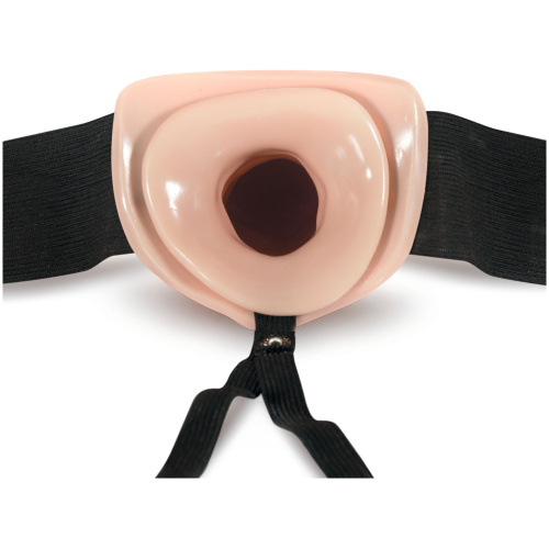 Dr. Skin - 7 Inch Hollow Strap on - Vanilla