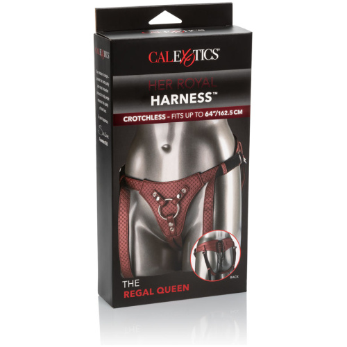 Her Royal Harness the Regal Queen - Red