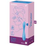 Satisfyer G-Spot Flex 4 Connect App - Multi  Vibrator - Blue