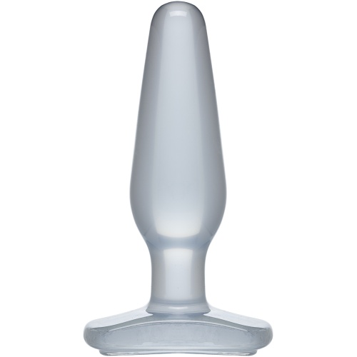 Crystal Jellies Butt Plug - Medium - Clear